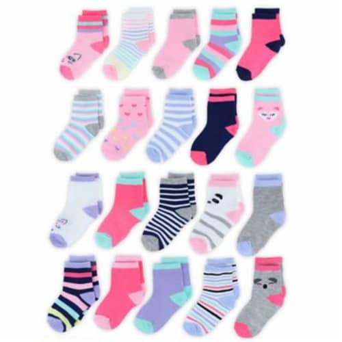 Capelli® Sport Critter Craze Girls Socks, 20 ct / 12-24M - Kroger