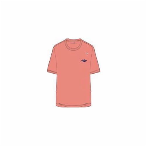 Caribbean Joe Short Sleeve Cast Away Graphic Tee Perspective: front