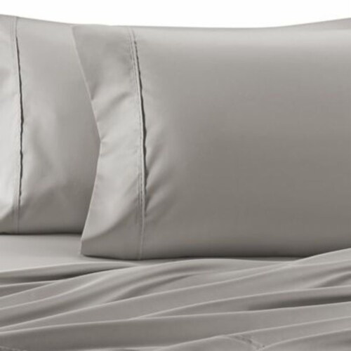 Size: King Set of 2 Silver Therapedic Celliant 400-TC Pillowcases 