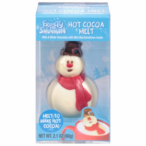 Treat Street Holiday Frosty the Snowman Hot Chocolate Melt Perspective: front