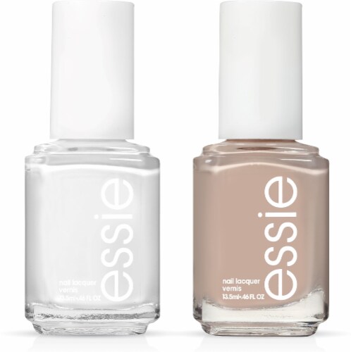 essie French Manicure Set, Sand Tropez, Sandy Beige Nail Polish + Blanc, White  Nail Polish, 1 - Kroger