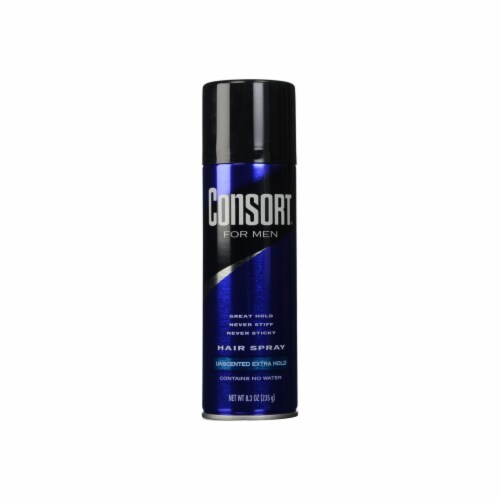 Consort For Men Hair Spray Unscented Extra Hold  oz (Pack of 4), 4 -  Kroger