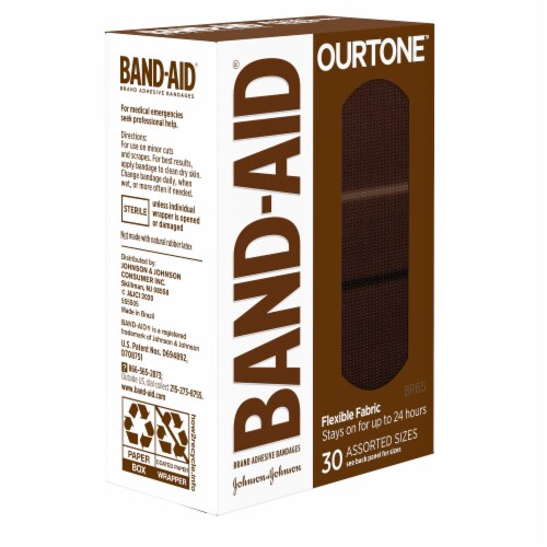 Band-Aid Brand OurTone Adhesive Bandages, BR65, 30 ct (Pack of 2), 2