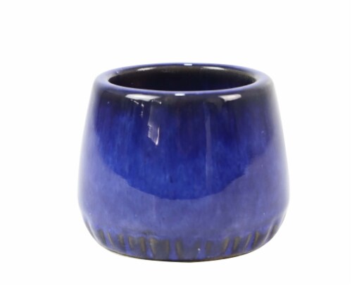 Deroma Spa Mini Pot - Blue 007 Perspective: front