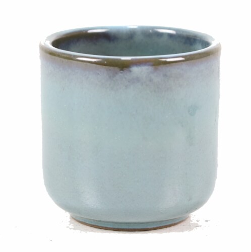 Deroma Spa Luna Succulent Planter - Green 015 Perspective: front