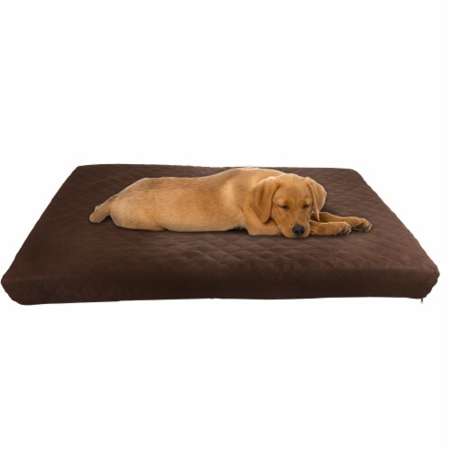 Memory foam dog bed with removable cover sales