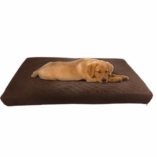 Waterproof Indoor Outdoor Memory Foam Orthopedic Medium Large Pet Dog Bed  Removable Cover 27, 1 unit - Metro Market