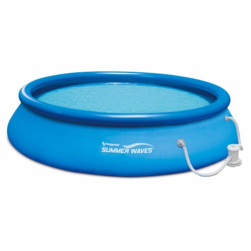 Summer Waves 15ft x 36in Quick Set Inflatable Above Ground Pool and