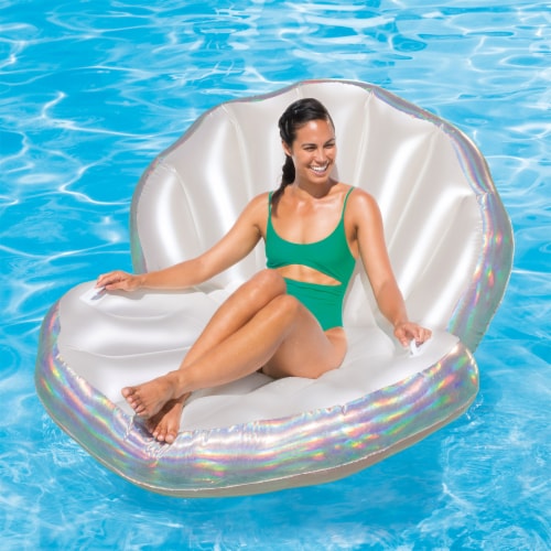 Summer Waves 75 x 57 Large Holographic Seashell Inflatable