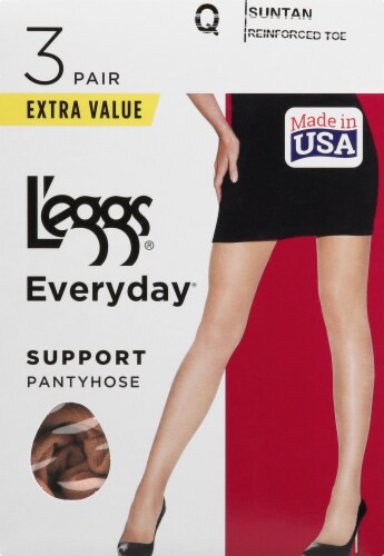 L'Eggs Everyday Control Top Support Pantyhose - Suntan, 3 pk - Dillons Food  Stores