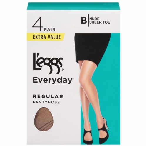 L'Eggs® Everyday® Regular Pantyhose - Nude, 4 pk - Baker's