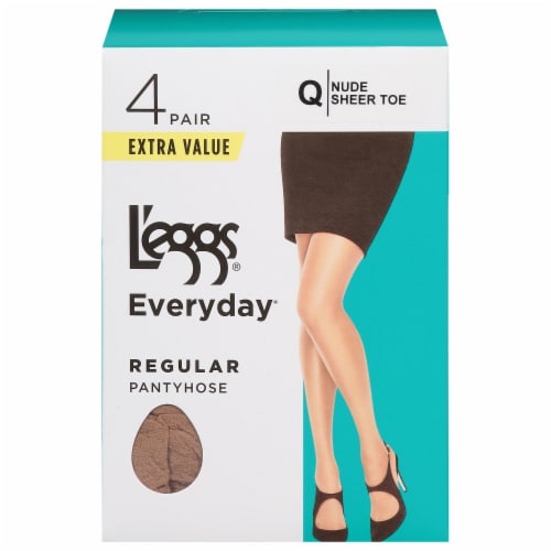 L'Eggs® Everday® Regular Pantyhose - Nude, 4 pk - King Soopers