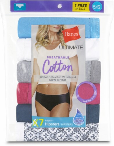  Hanes Ultimate Womens 6-pack Breathable Cotton