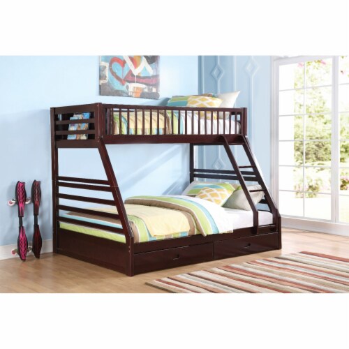 Twin xl on sale queen bunk bed