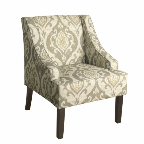 Multicolor fabric sales accent chair
