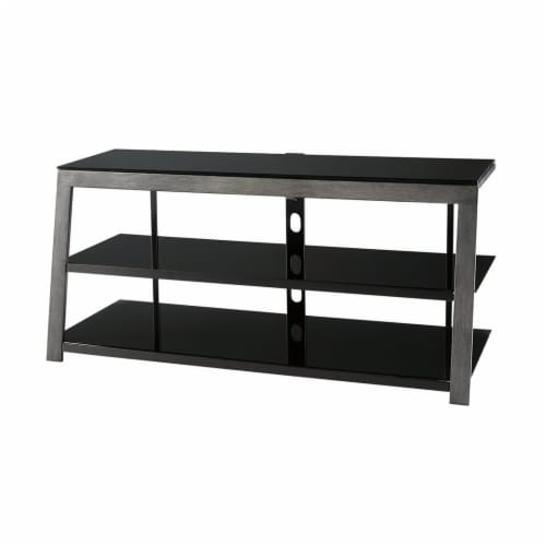 King glass sales tv stand