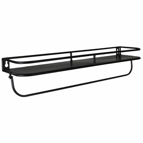 Saltoro Sherpi 20 Inches Industrial Style Tubular Metal Frame Wall