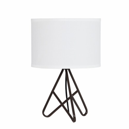 Black angled table lamp hotsell