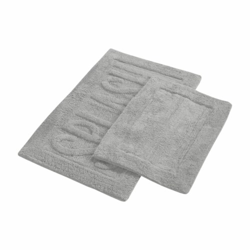 Veria 2 Piece Bath Mat with SPLASH Sculpted Details, The Urban Port, Gray-  Saltoro Sherpi, 1 unit - Pick 'n Save