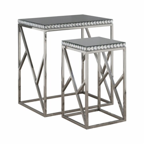 Set Of 2 Modern Nesting Side Tables - Combination Lebanon