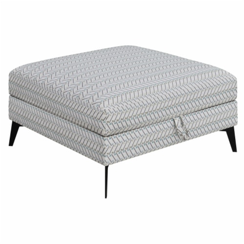 Geometric ottoman on sale