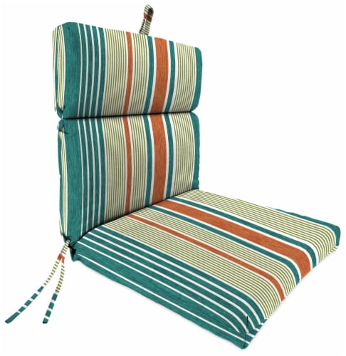 Jordan Manufacturing French Edge Chair Cushion - Bacall Sonoma Perspective: front