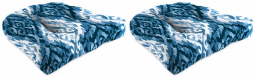 Jordan Manufacturing Wicker Chair Cushions - 2 Pack - Lakat Baltic Perspective: front