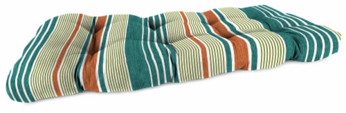 Jordan Manufacturing Wicker Settee Cushion - Bacall Sonoma Perspective: front