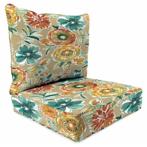 Jordan Manufacturing Deep Seat Pillow Back Set - Colsen Sonoma Perspective: front