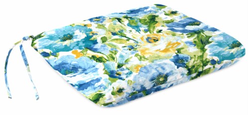 Jordan Manufacturing Seat Cushion - Lessandra Sunblue Perspective: front