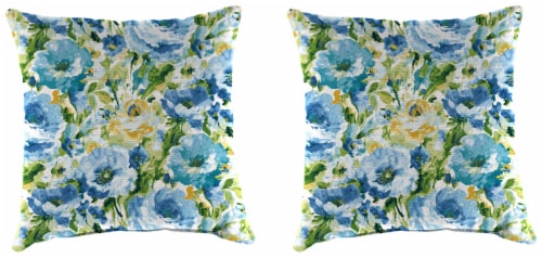 Jordan Manufacturing Toss Pillow - Lessandra Sunblue Perspective: front