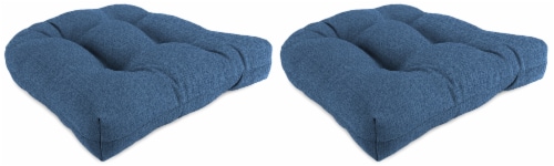 Jordan Manufacturing Wicker Chair Cushion - McHusk Capri Perspective: front