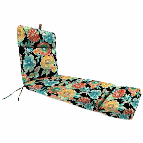 Jordan Manufacturing 9552PK1 5710D Outdoor French Edge Chaise Lounge Cushion Blue 1 King Soopers