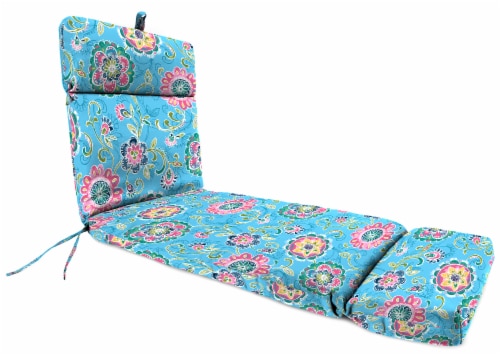 Jordan Manufacturing Fanfare Island Outdoor French Edge Lounge Cushion Perspective: front