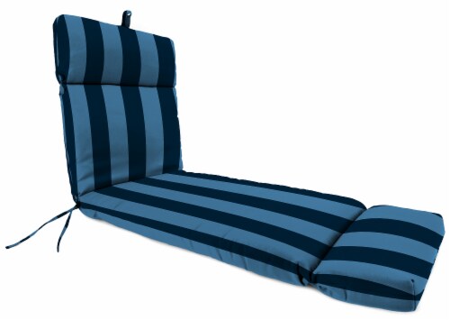 Jordan Manufacturing Capri Outdoor French Edge Chaise Lounge Cushion Perspective: front