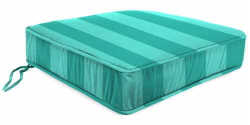 Jordan Manufacturing Preview Lagoon Outdoor Boxed Edge Deep Seat Cushion Perspective: front
