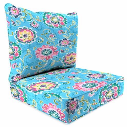Jordan Manufacturing Fanfare Island Outdoor Deep Seat Chair Cushion Perspective: front