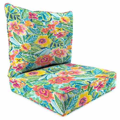 Jordan Manufacturing Pensacola Multi Outdoor Deep Seat Chair Cushion Perspective: front