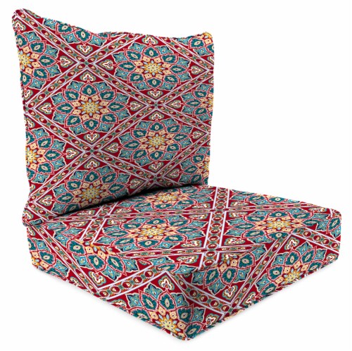 Jordan Manufacturing Medlo Sonoma Outdoor Deep Seat Chair Cushion Perspective: front