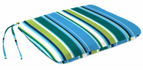 Jordan Manufacturing Covert Capri Outdoor Monoblock Seat Cushions Perspective: front