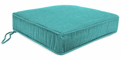 Jordan Manufacturing Tory Caribe Outdoor Boxed Edge Deep Seat Cushion Perspective: front