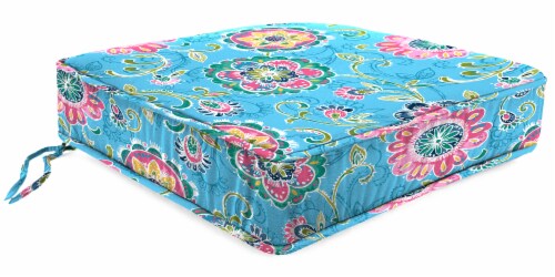 Jordan Manufacturing Fanfare Island Outdoor Boxed Edge Deep Seat Cushion Perspective: front