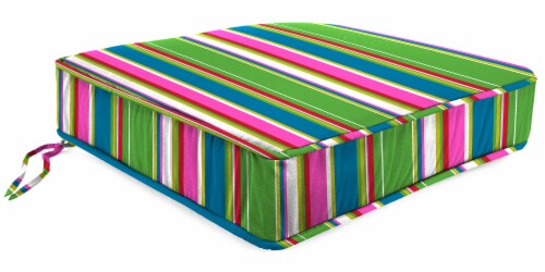 Jordan Manufacturing Covert Island Outdoor Boxed Edge Deep Seat Cushion Perspective: front