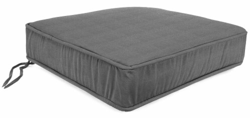 Jordan Manufacturing Tango Zinc Outdoor Boxed Edge Deep Seat Cushion Perspective: front
