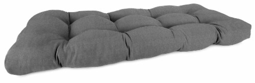 Jordan Manufacturing Tango Zinc Outdoor Wicker Loveseat Cushion Perspective: front