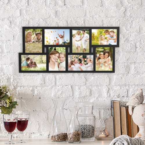 Hanging 4 pictures on wall discount