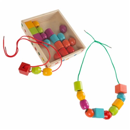 Large wooden sales beads for stringing