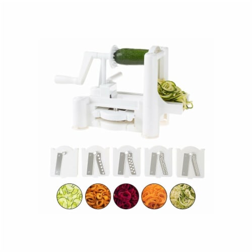 Classic Cuisine 82-KIT1108 5 Blade Vegetable Spiralizer Perspective: front