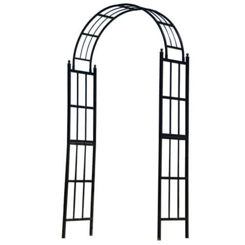 Gardens Alive! Decorative Bagatelle Outdoor Garden Arch Perspective: front