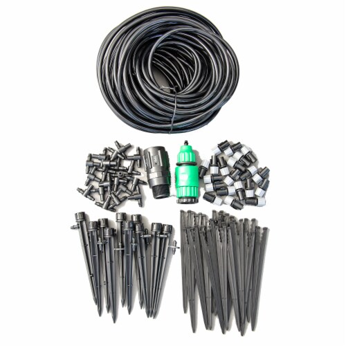 Gardens Alive! "The Dripster" Water Conserving Outdoor Drip Irrigation Kit Perspective: front